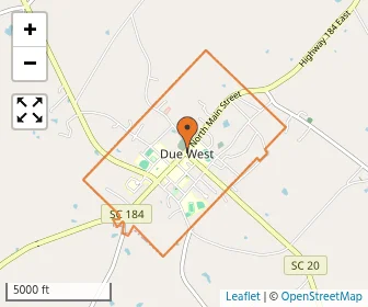 Area schools map